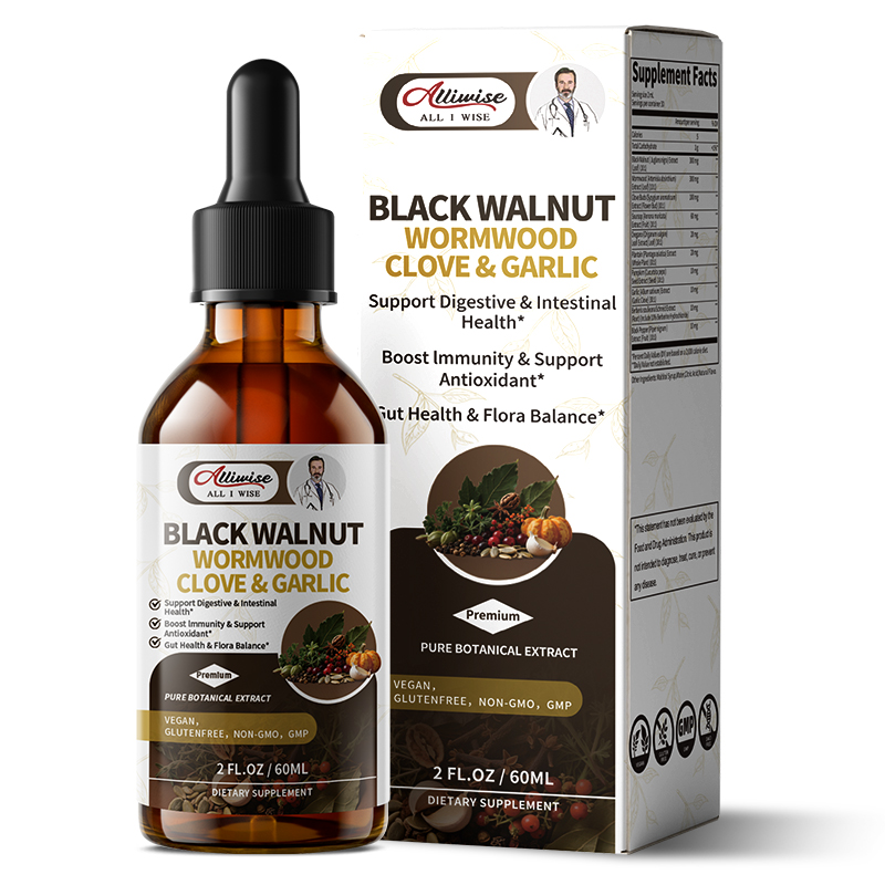 Herbal Wellness Drops - 올리와이즈 블랙 월넛 라일락 드롭 (쑥,