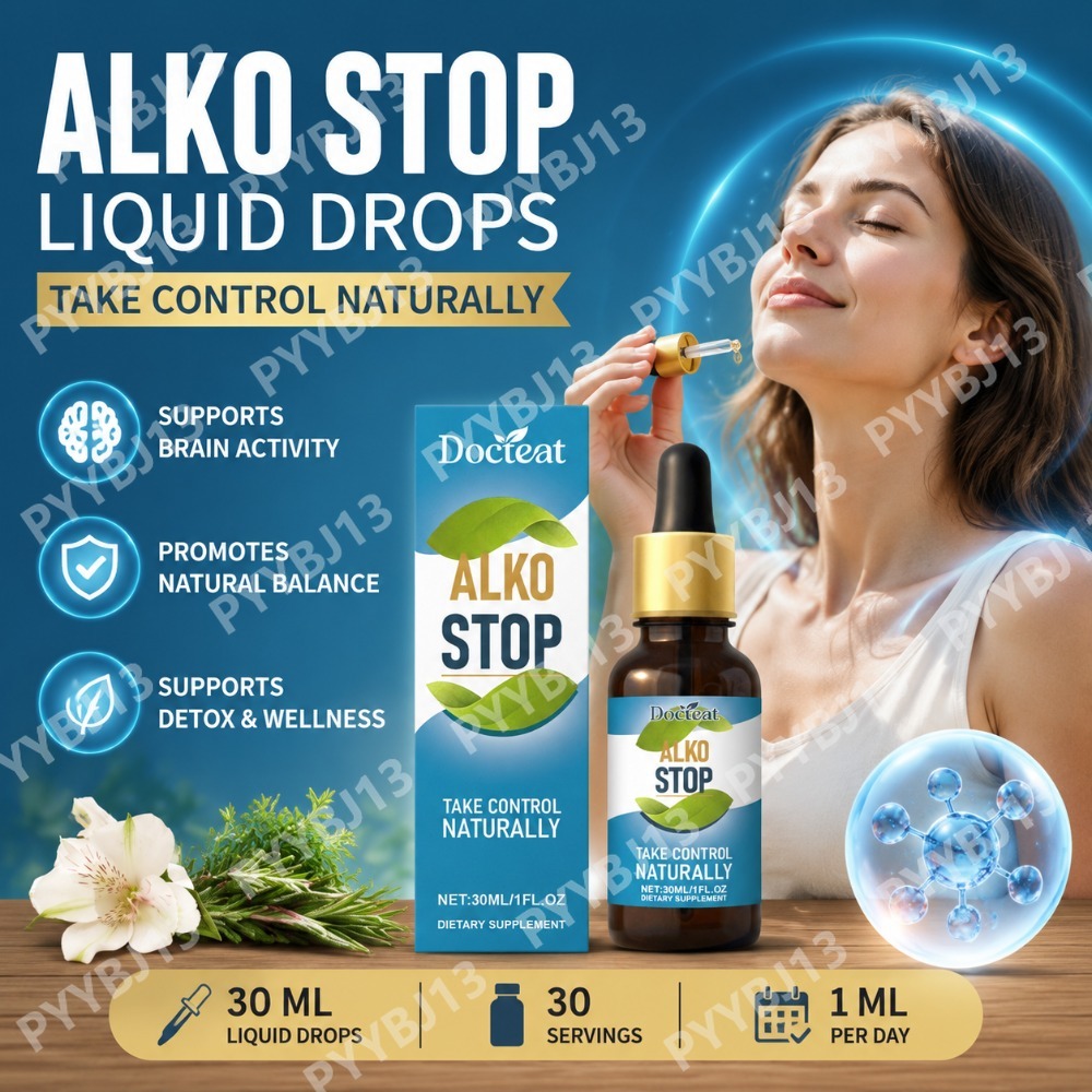 Herbal Wellness Drops - 닥터티트 멀티허브 액상 드롭스 마더워트 멜리사