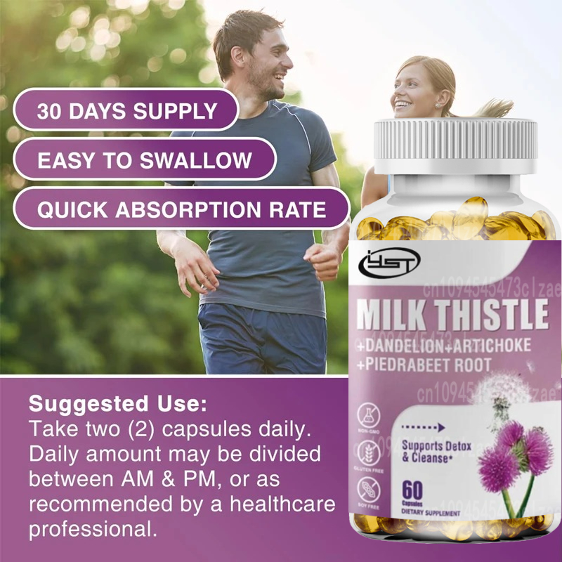 민들레 뿌리, 쓰리슬 추출물, 80% 실리마린이 함유된 - Milk Thistle Silymarin 리뷰 및 가격