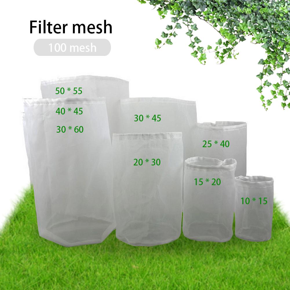 8 크기 100 메쉬 맥주 나일론 스트레이너 필터 백  - Nettle Leaf Tea 리뷰 및 가격